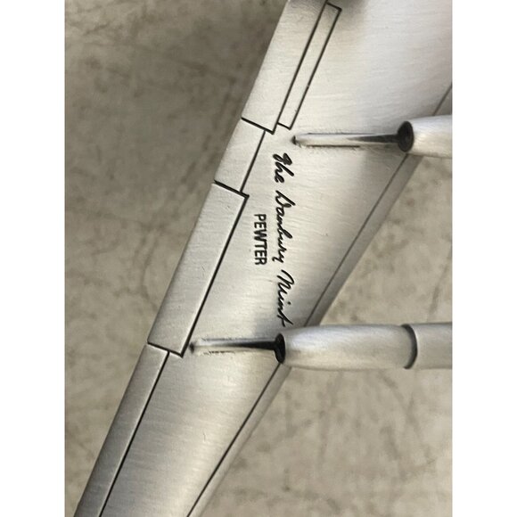 Lot of 2 Danbury Mint Boeing 707 Pewter Great Aircraft of History - Scale 1:247 - Picture 11 of 16